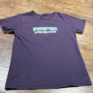 Patagonia Worn Wear Dark Purple Tee
